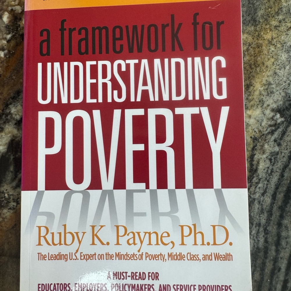 Understanding Poverty by Ruby K. Payne, Ph.D. - Red & White Paperback
